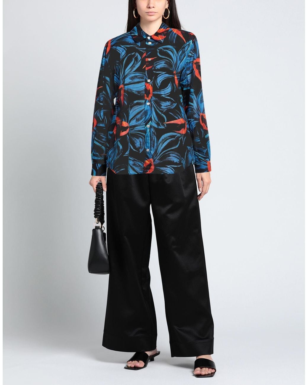 Louisa Ballou Blue Shirt