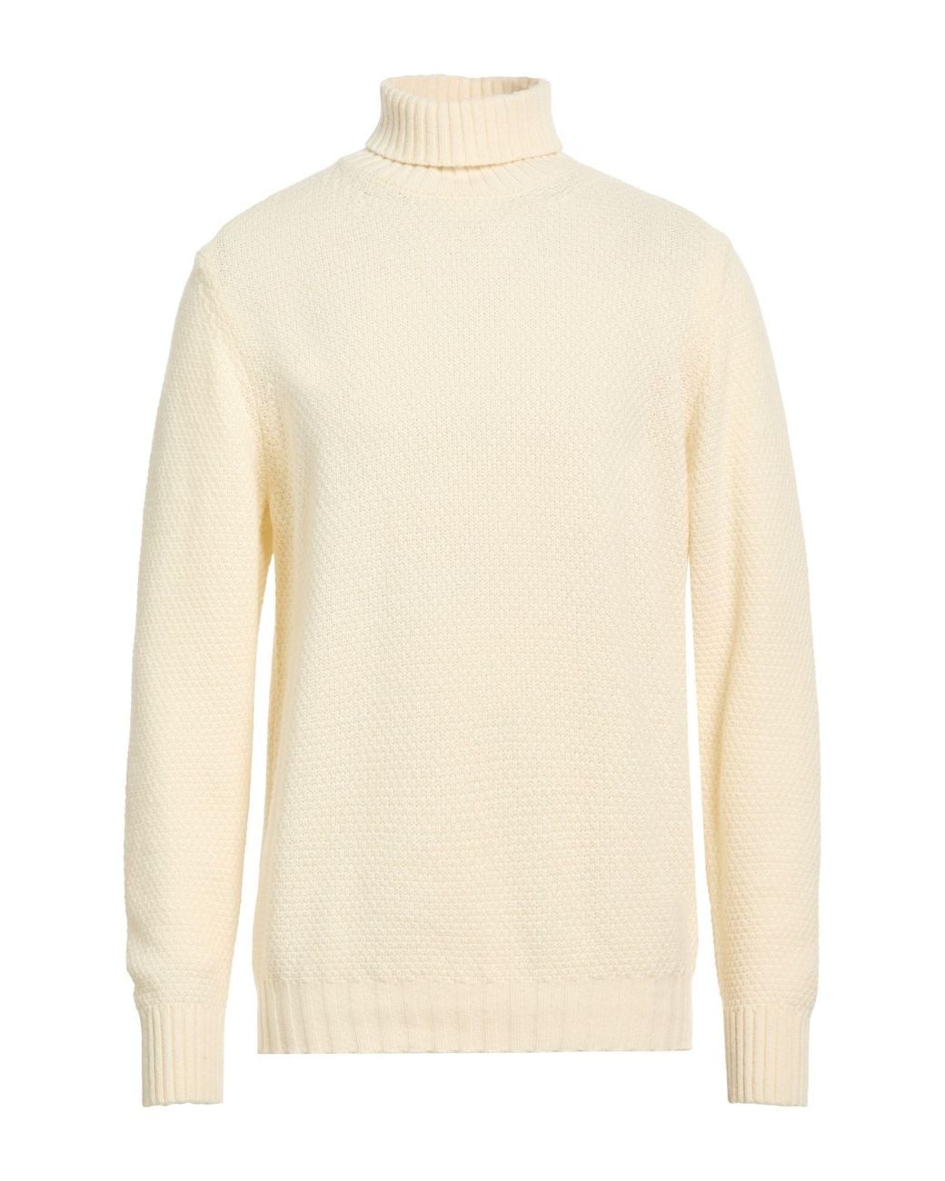 L.b.m. 1911 White Turtleneck for men