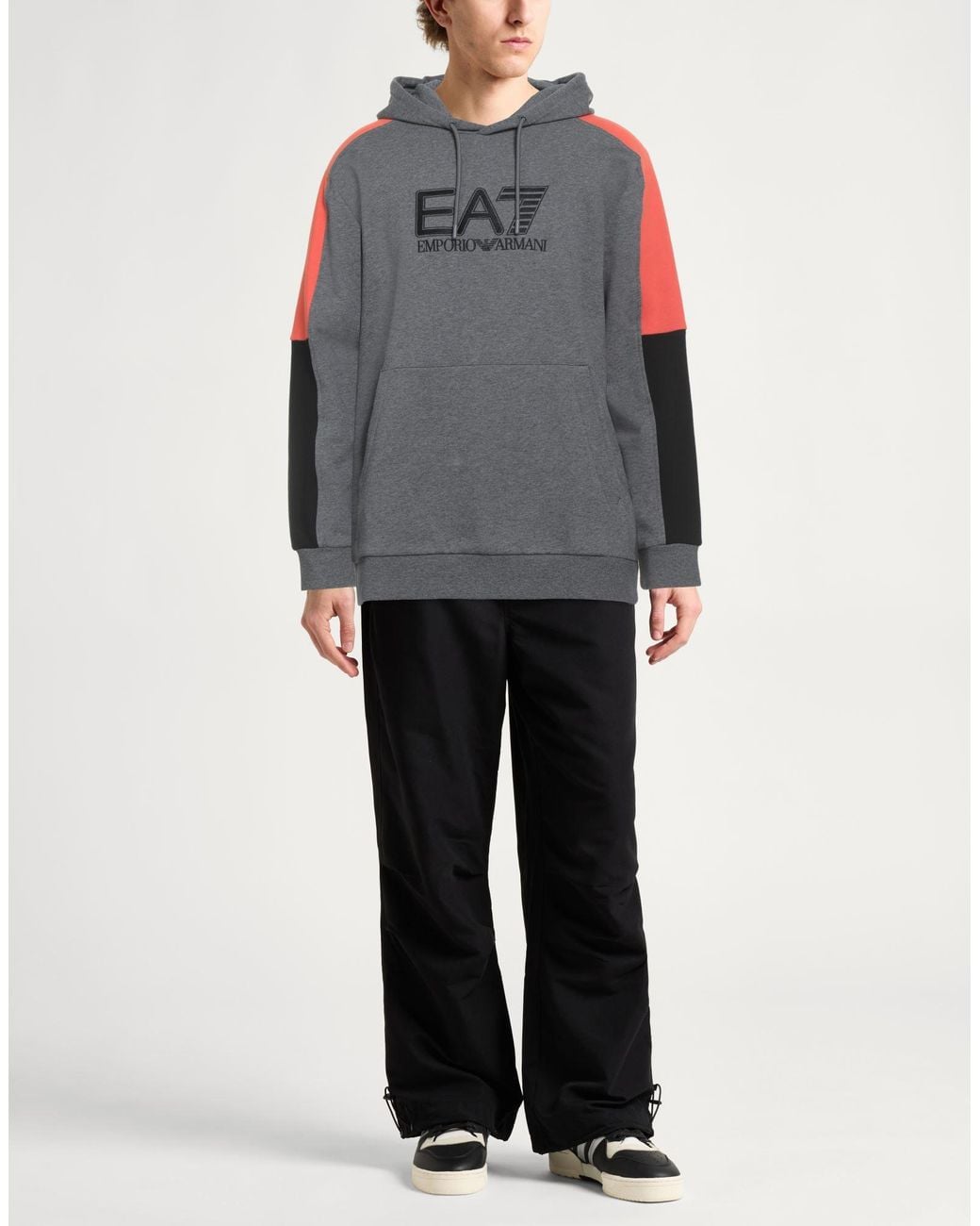 EA7 Gray Sweatshirt for men