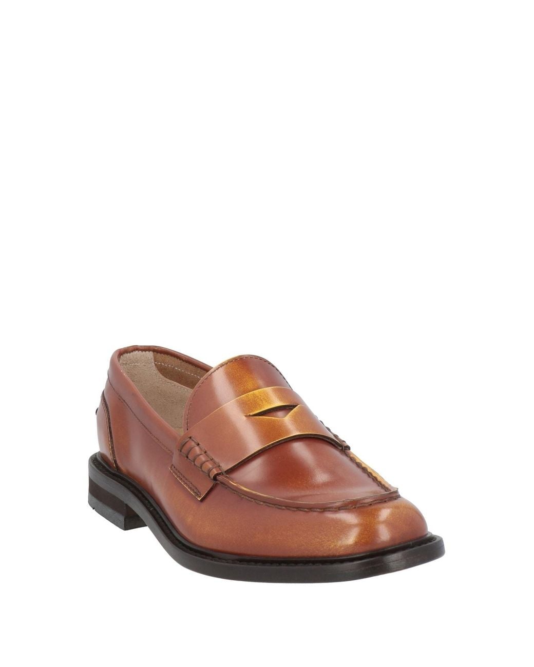 Doucal's Brown Tan Loafers Leather