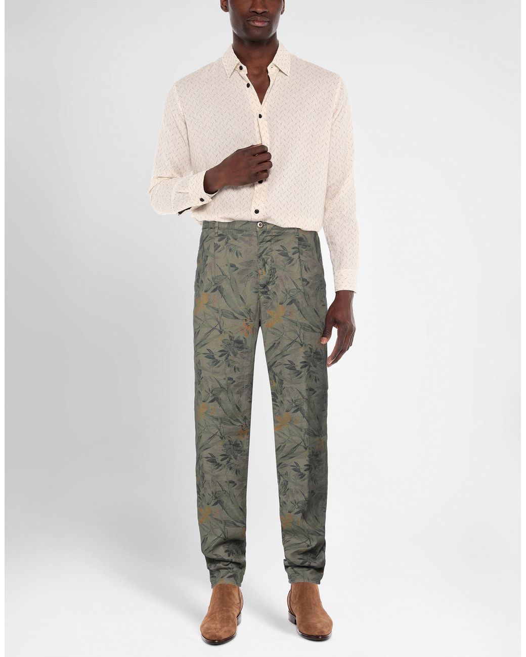 Incotex Gray Trouser for men