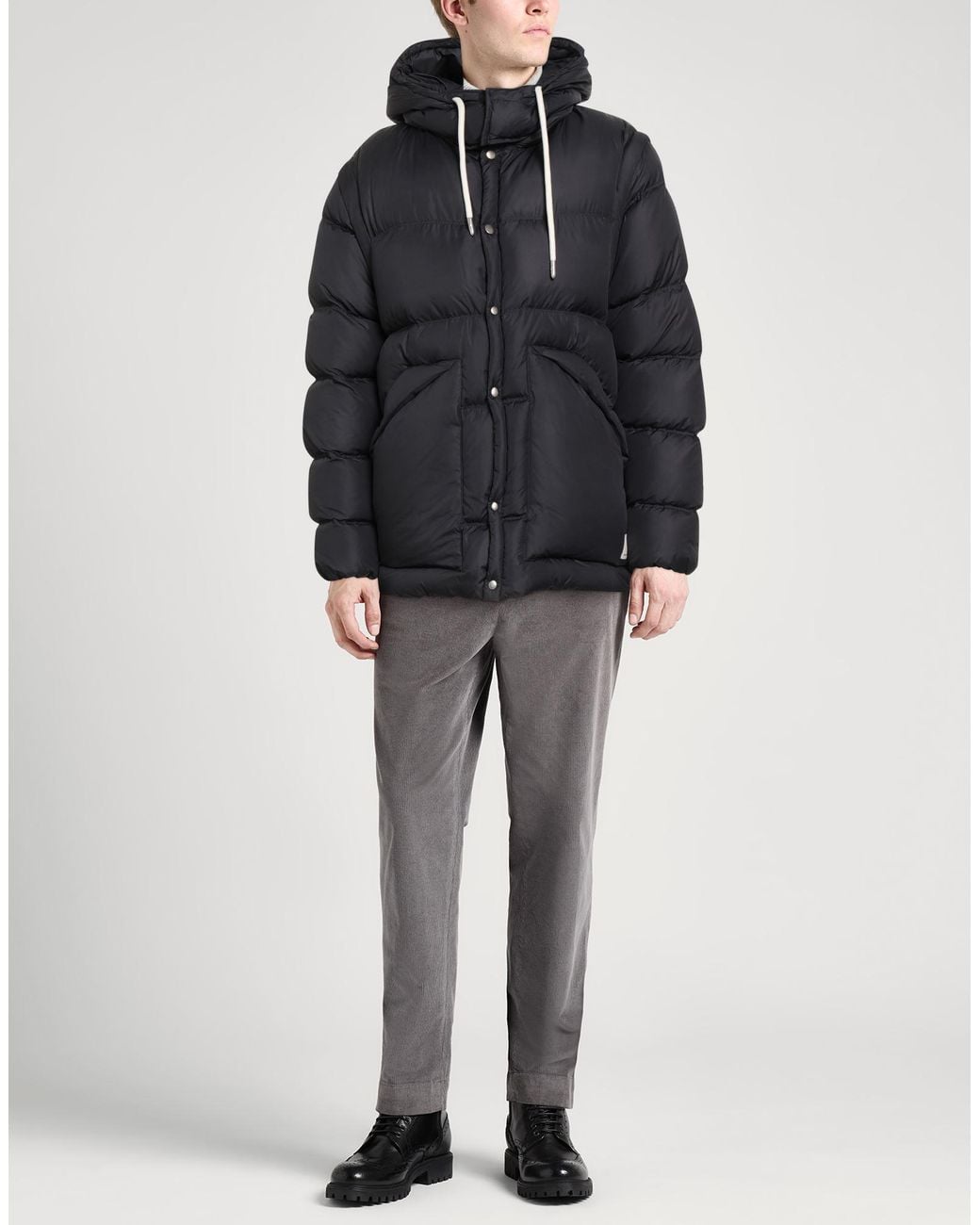 Emporio Armani Black Puffer Polyester for men