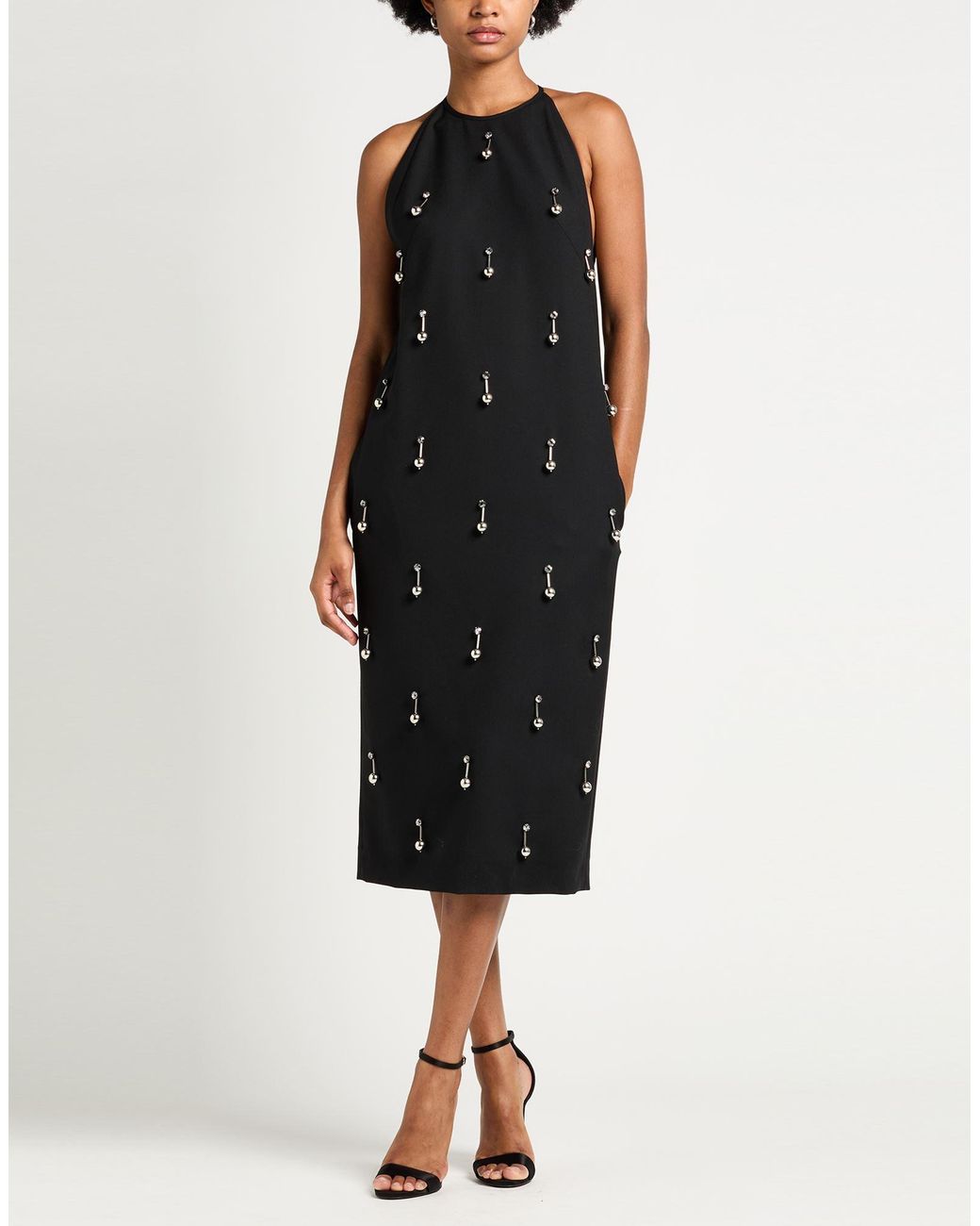 Stella McCartney Black Midi Dresses