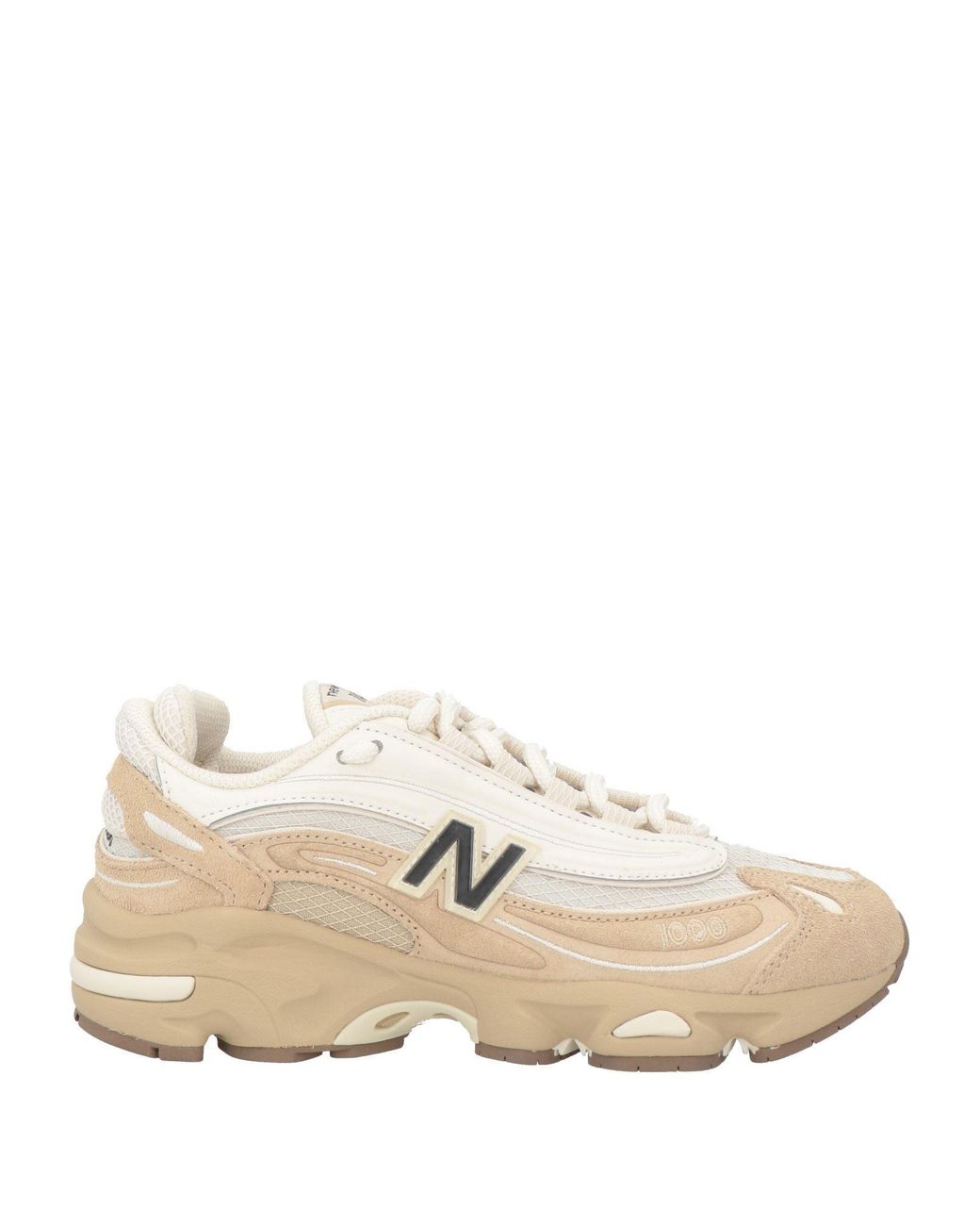 New Balance Natural Sand Sneakers Leather, Textile Fibers