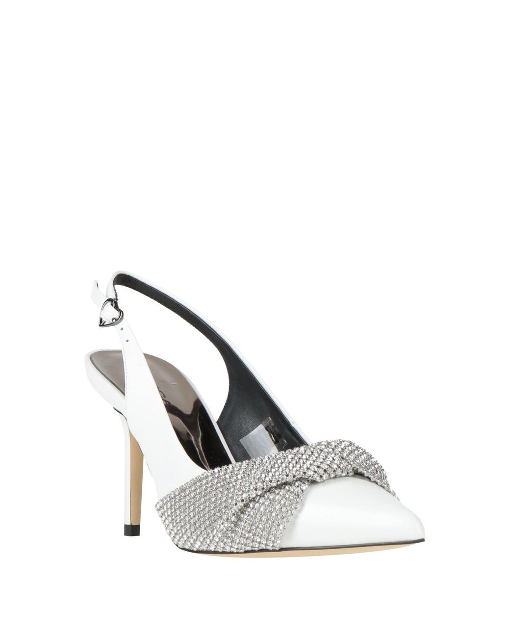 Tosca Blu White Pumps Leather