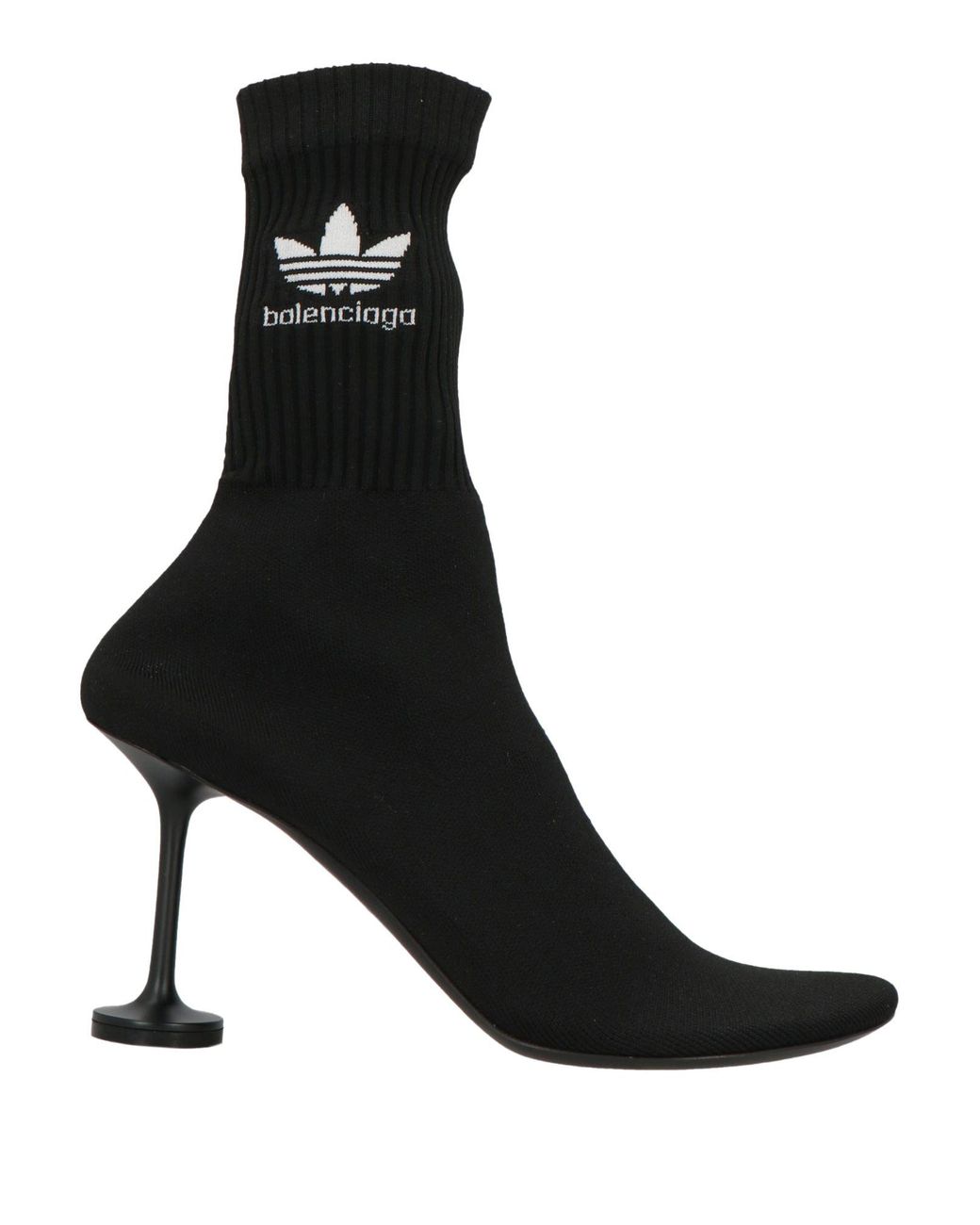BALENCIAGA X ADIDAS Black Ankle Boots