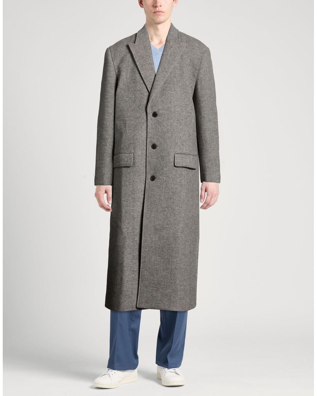 Abrigo Trussardi de hombre de color Gray