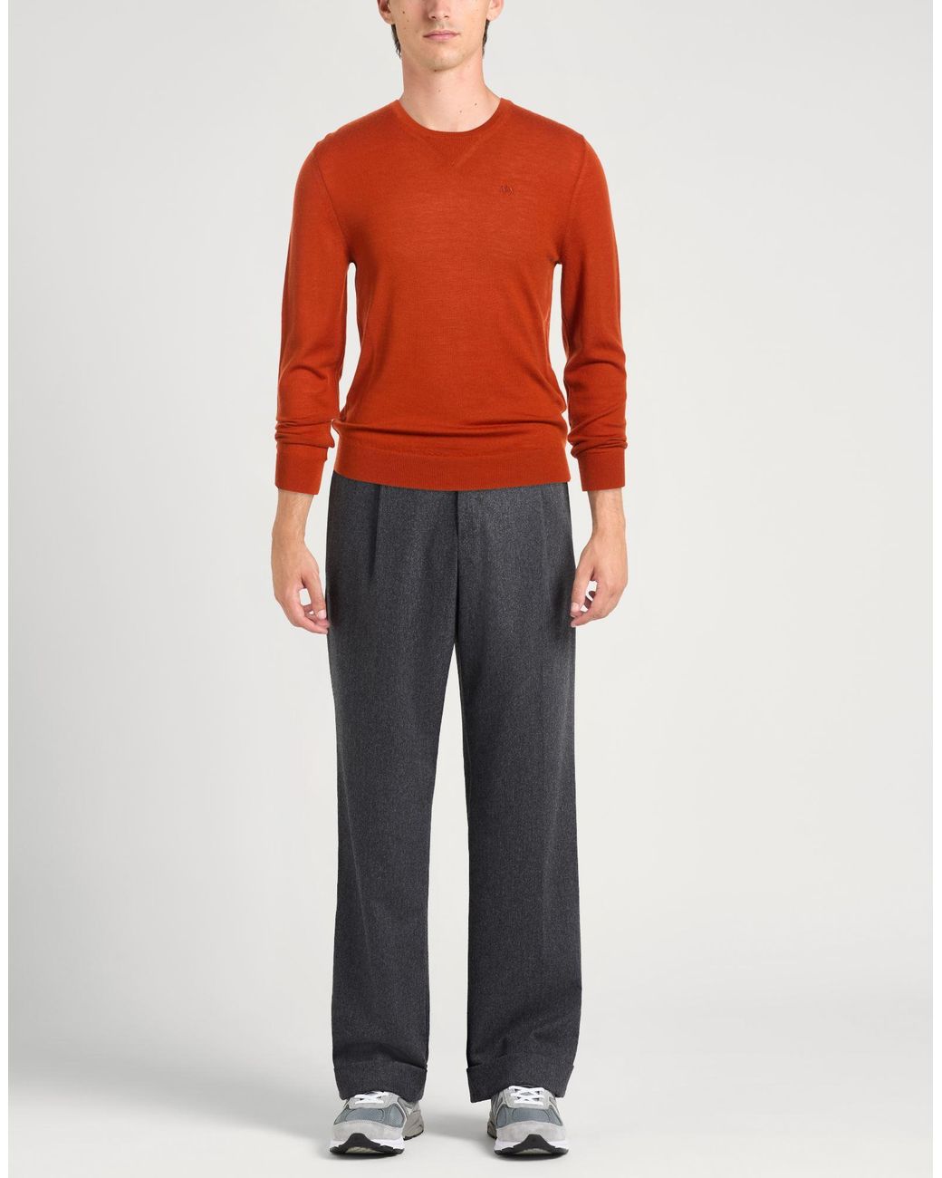 ARMANI EXCHANGE Orange Jumper for men
