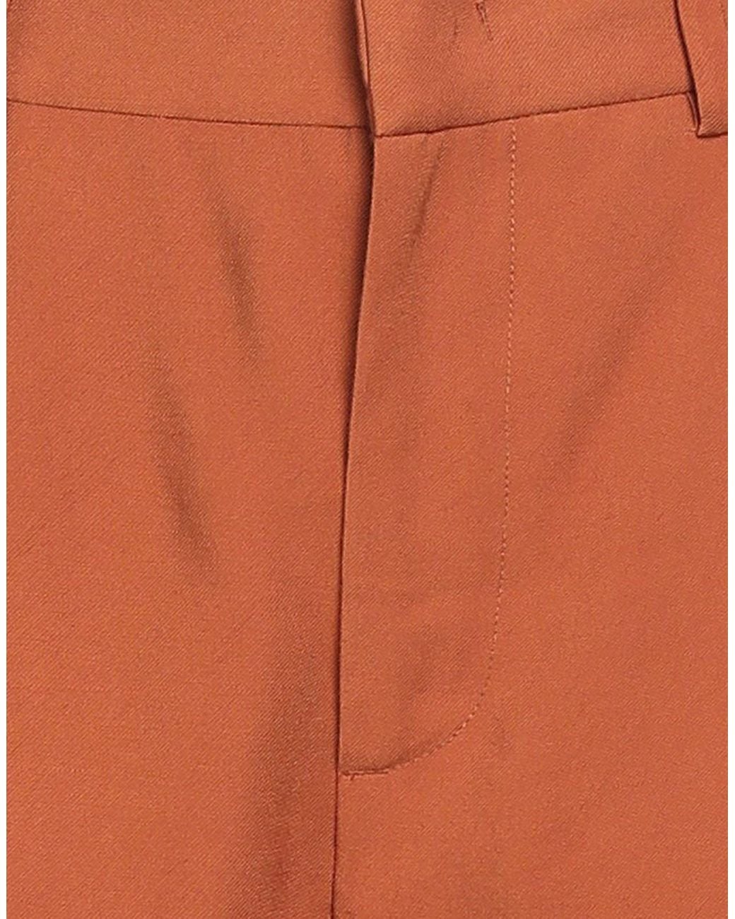 Liu Jo Orange Pants Viscose, Polyester