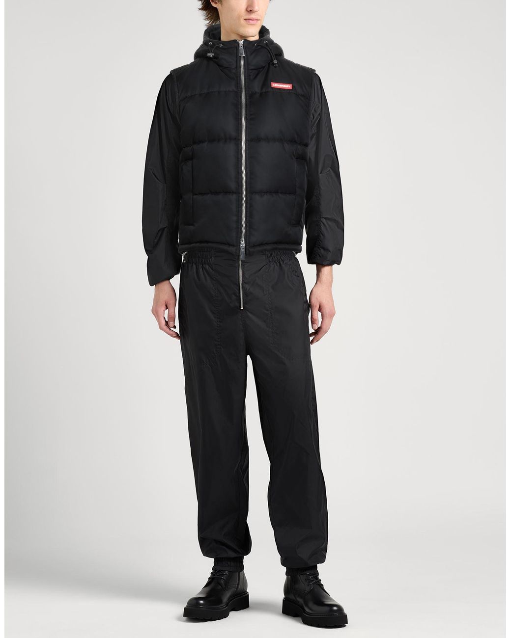 Charles Jeffrey Black Vest Nylon for men