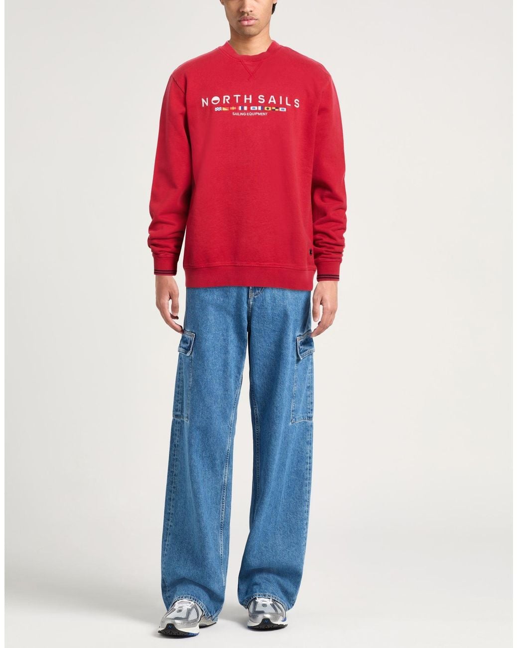 North Sails Red Sweatshirts for men
