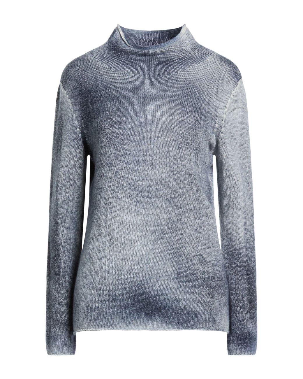 La Fileria Blue Turtleneck Cashmere
