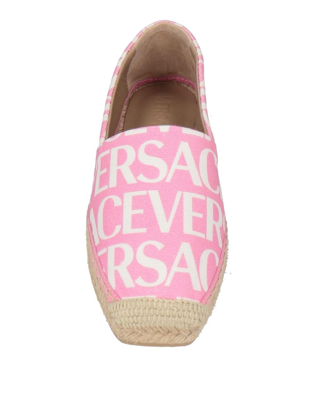 Versace Pink Espadrilles