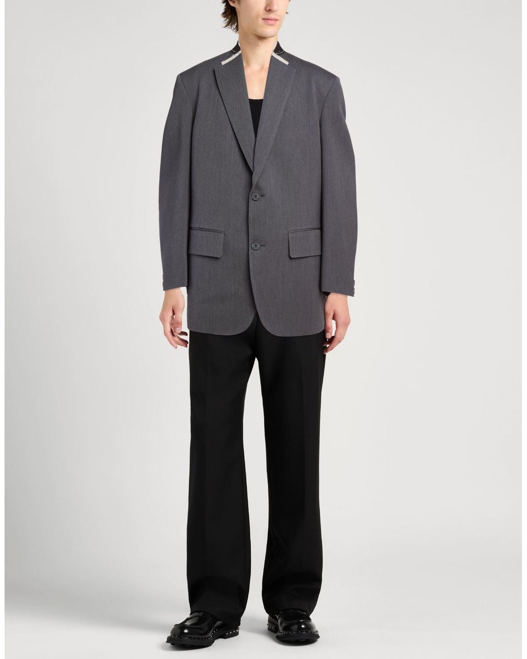 Kolor Gray Blazer Wool for men