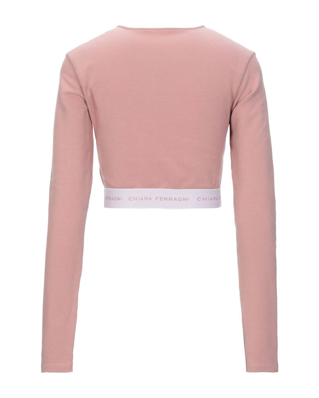 Chiara Ferragni Pink Sweatshirt