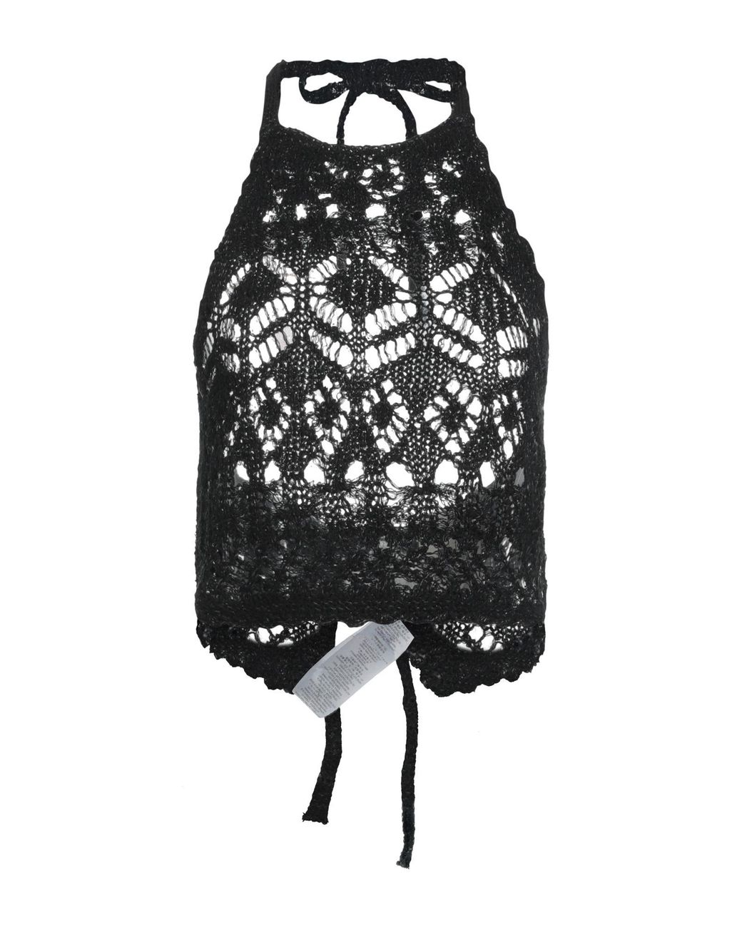 Semicouture Black Top Cotton, Polyamide