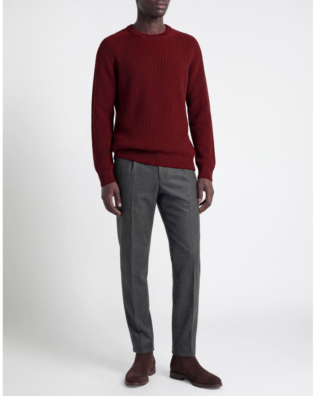 Gran Sasso Red Jumper for men