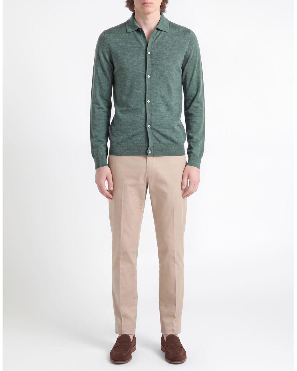 Camicia di Ballantyne in Green da Uomo