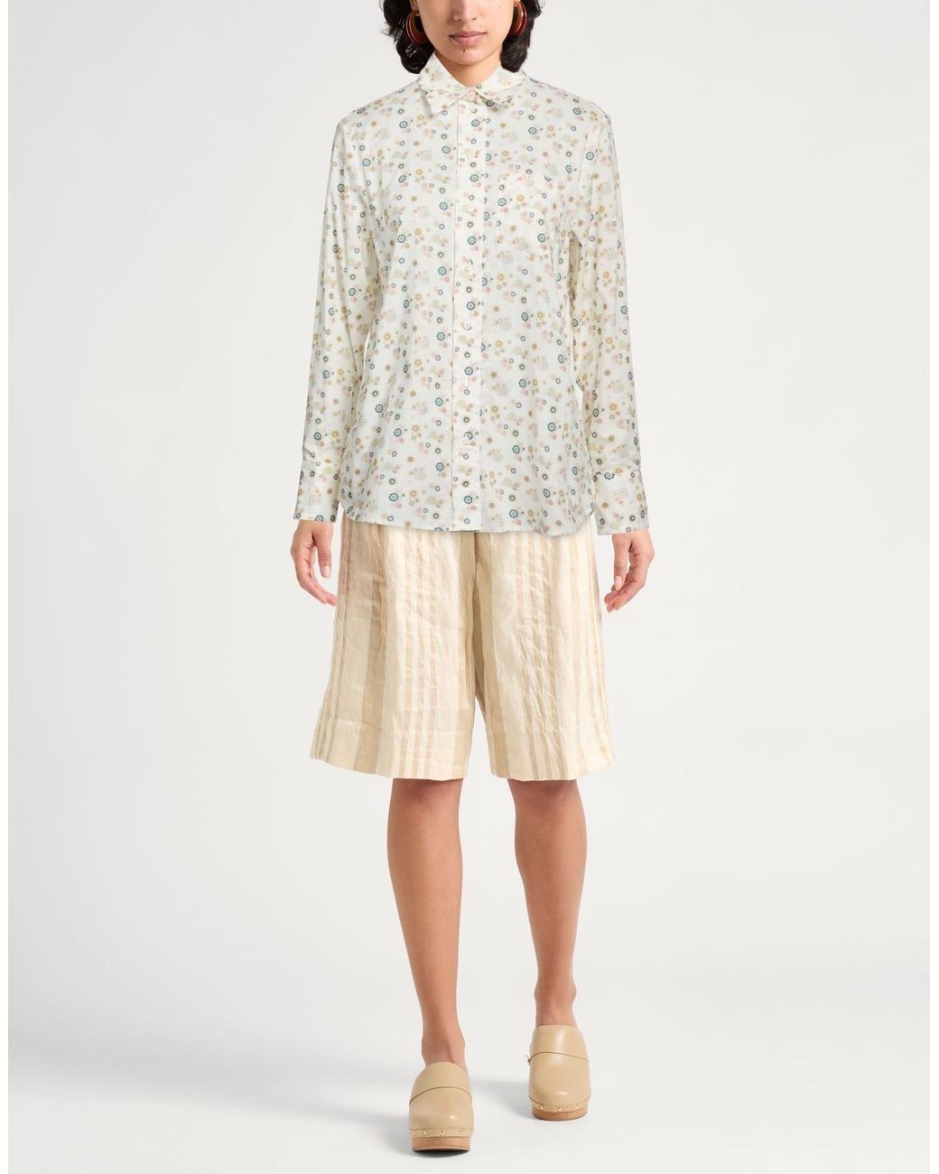 Ines De La Fressange Paris White Shirt