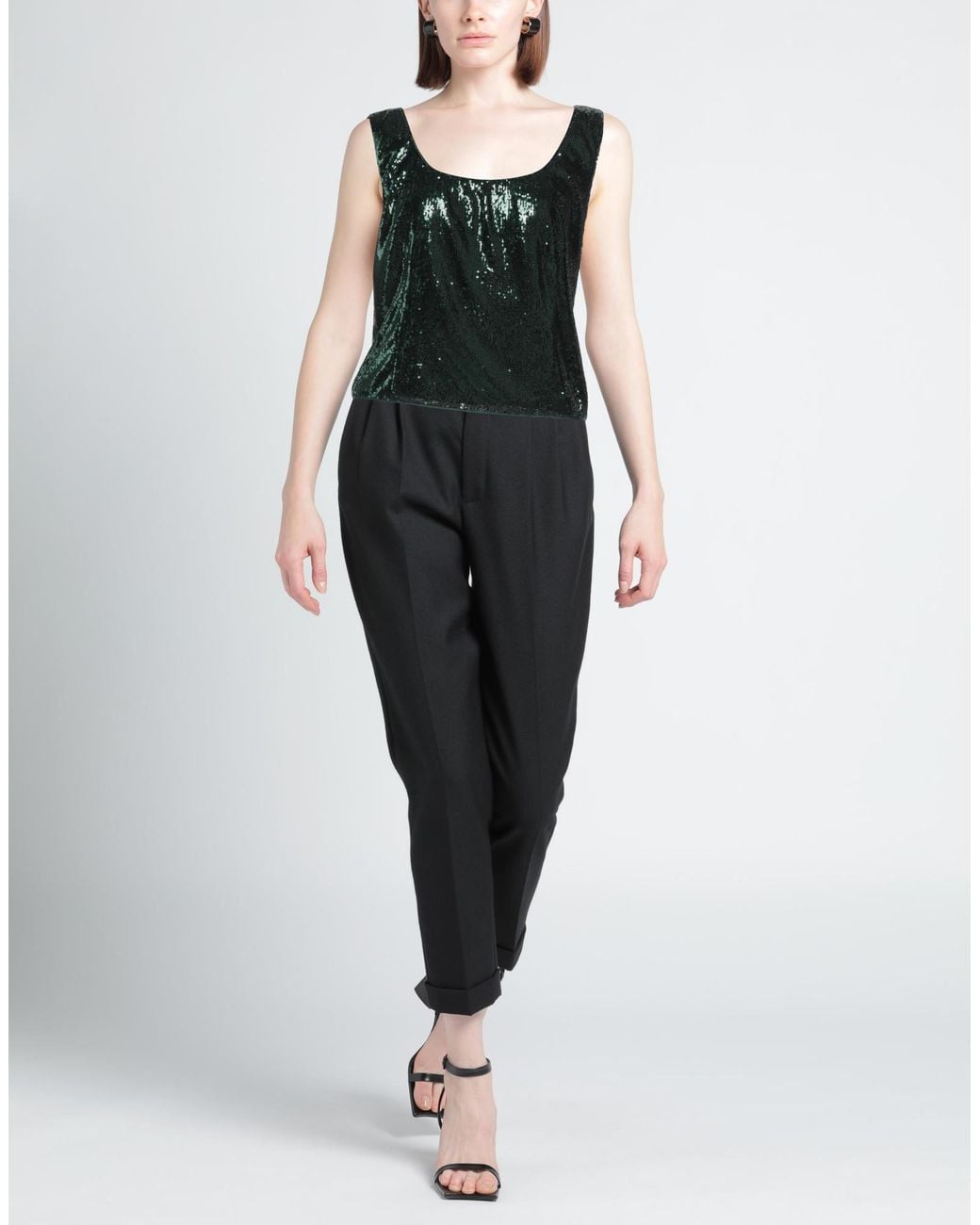 Clips Green Top