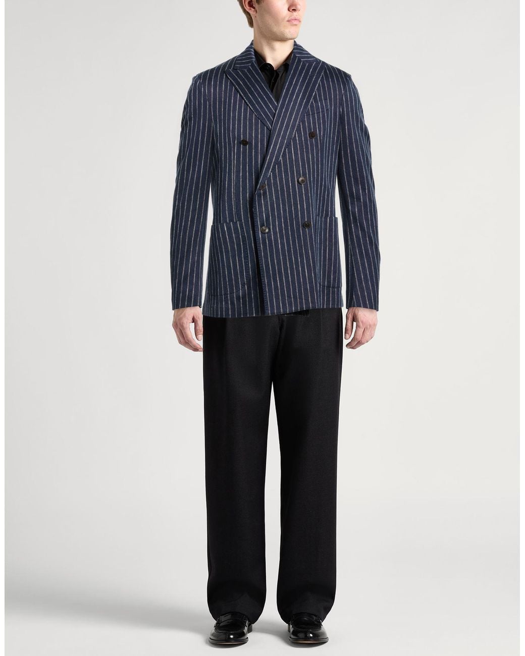 Drumohr Blue Blazer for men