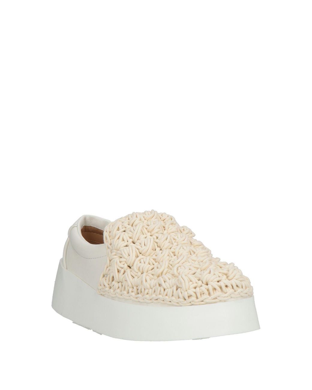 J.W. Anderson Natural Ballet Flats Leather
