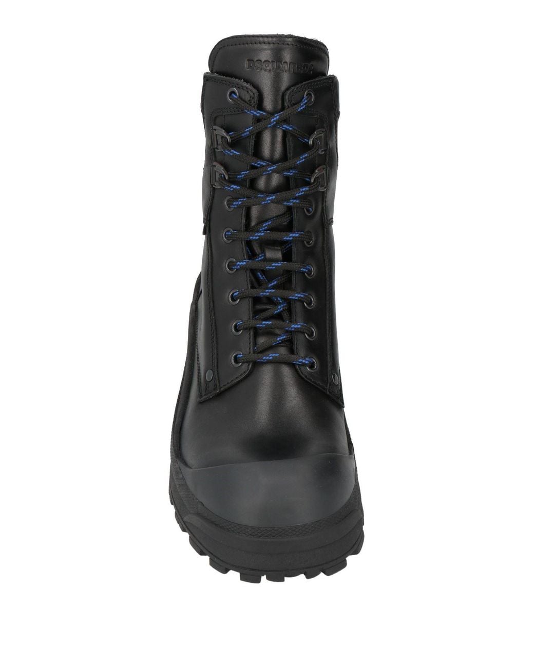 DSquared² Black Ankle Boots Calfskin for men