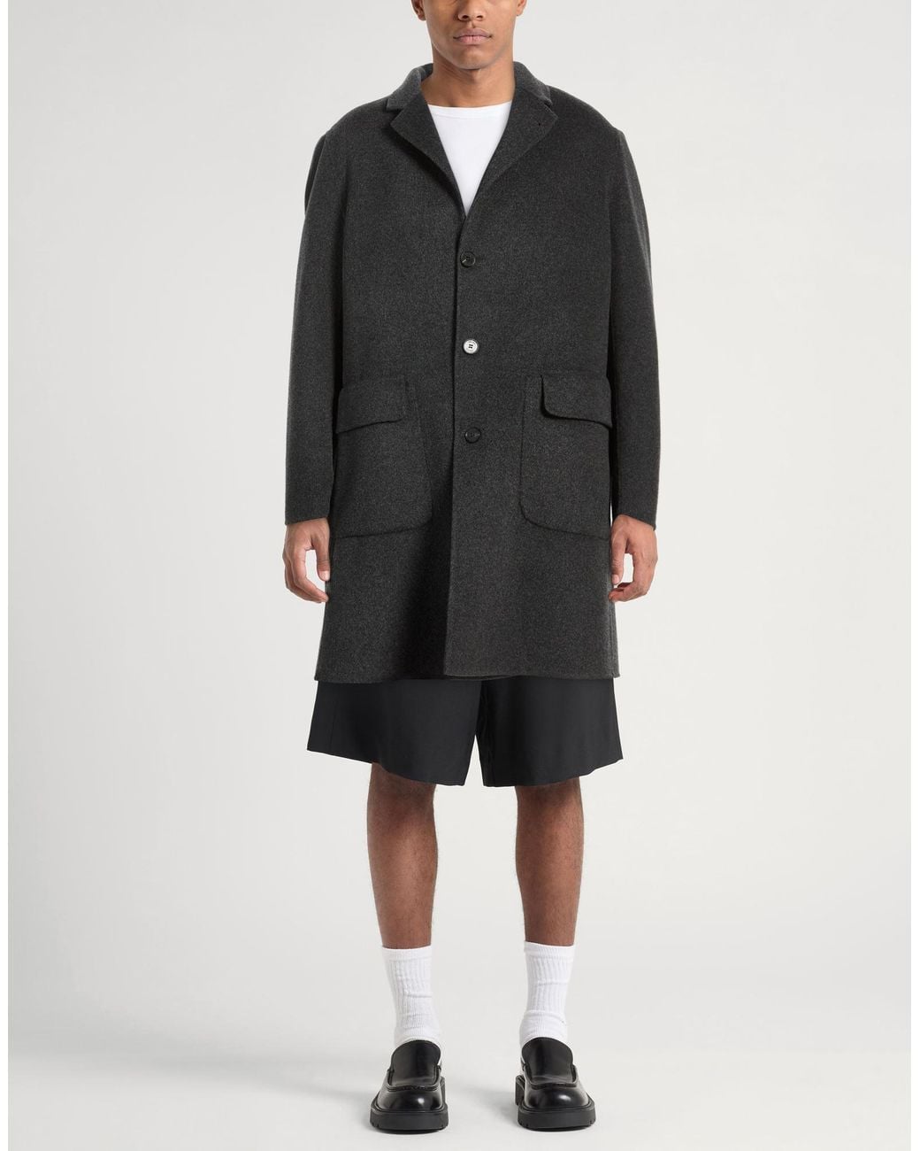 Paltò Black Coat for men