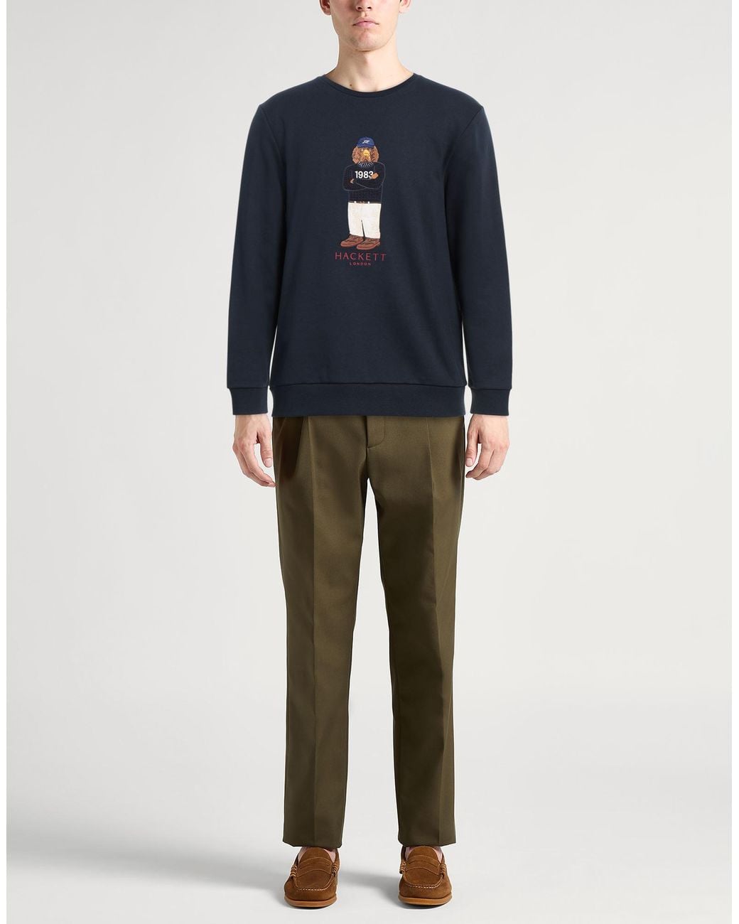 Hackett Blue Sweatshirt for men