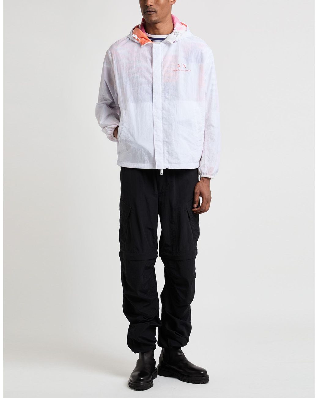 ARMANI EXCHANGE White Jacket for men