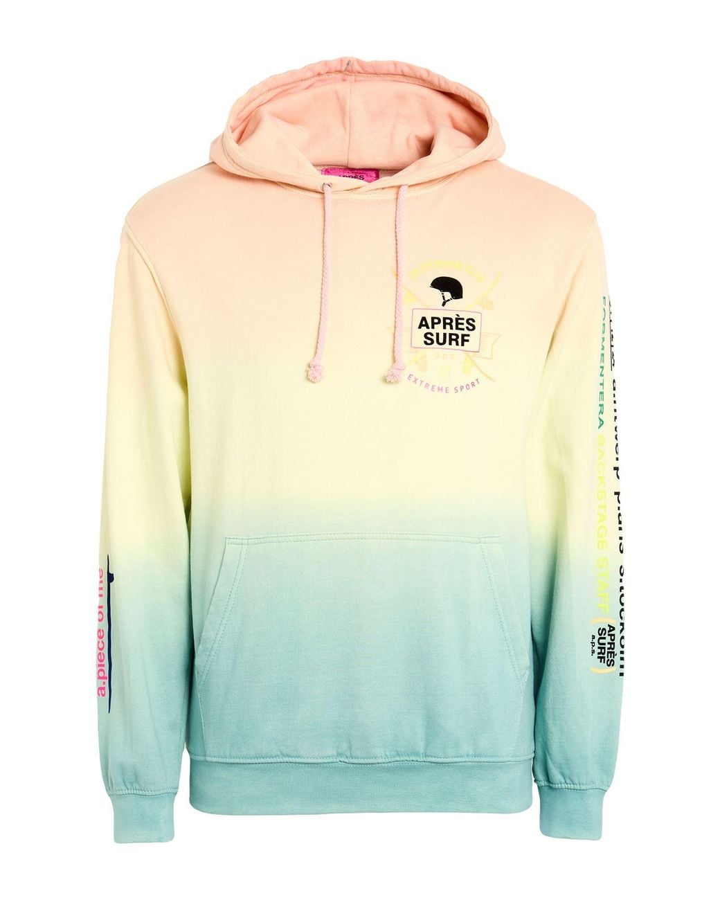 APRÈS SURF Blue Sweatshirts for men