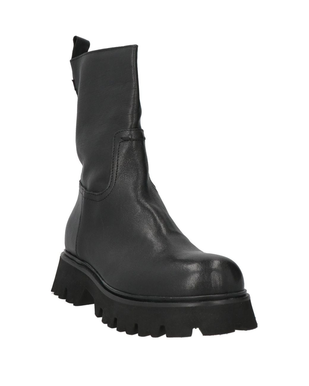 Zoe Black Ankle Boots Leather