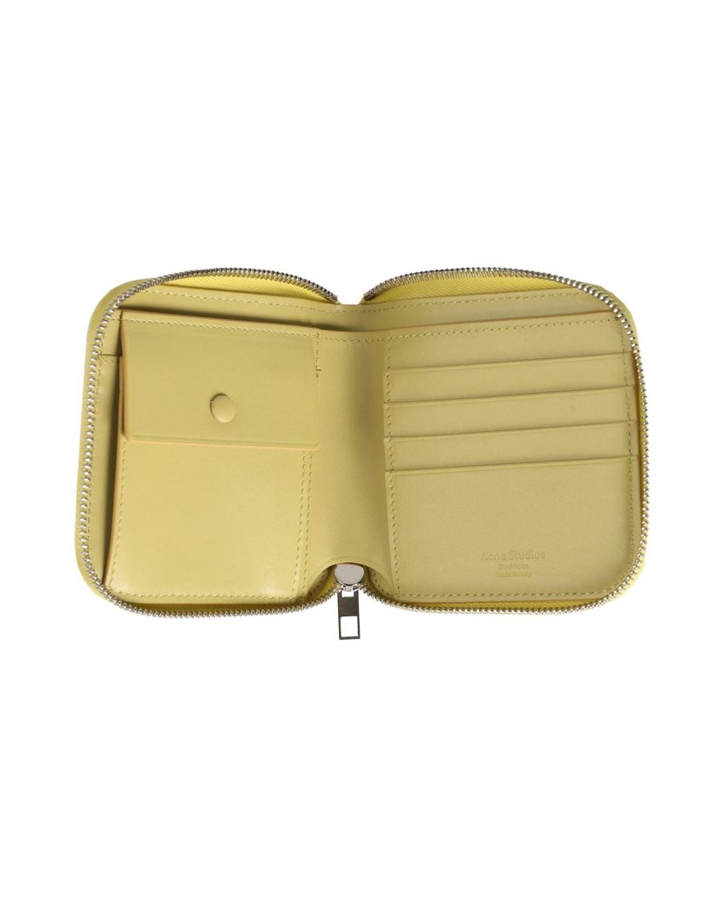Acne Yellow Wallet for men