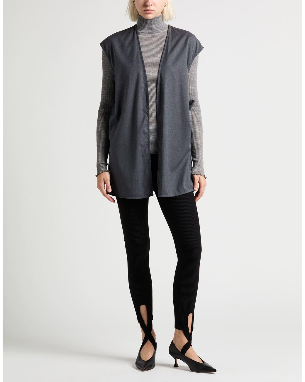 REMAIN Birger Christensen Black Waistcoat