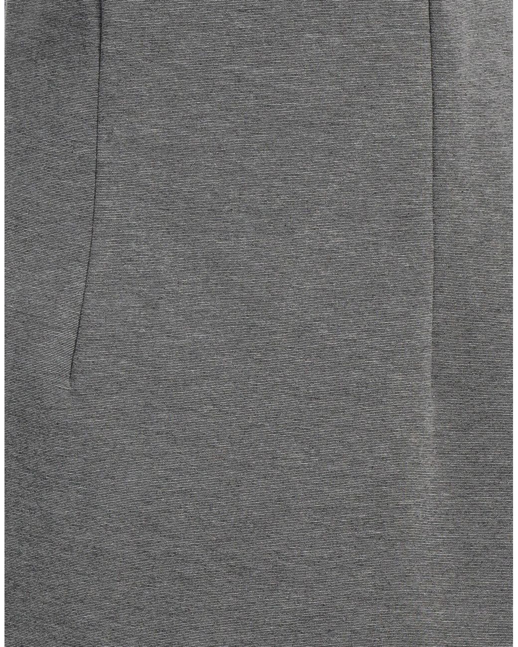 ViCOLO Gray Mini Dress Viscose, Polyamide, Elastane