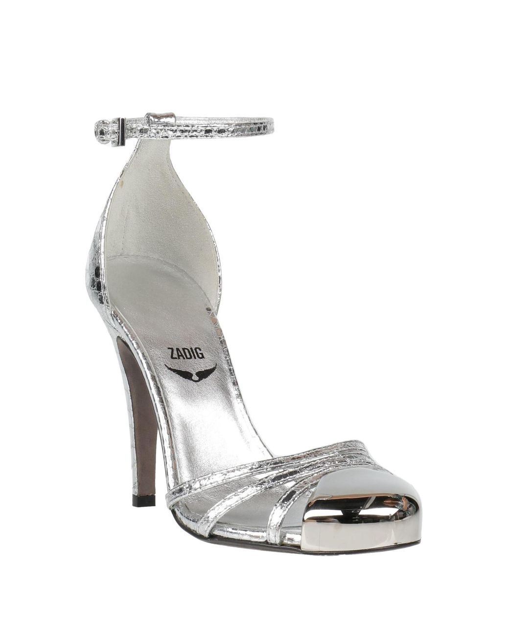 Zadig & Voltaire Metallic Pumps Leather
