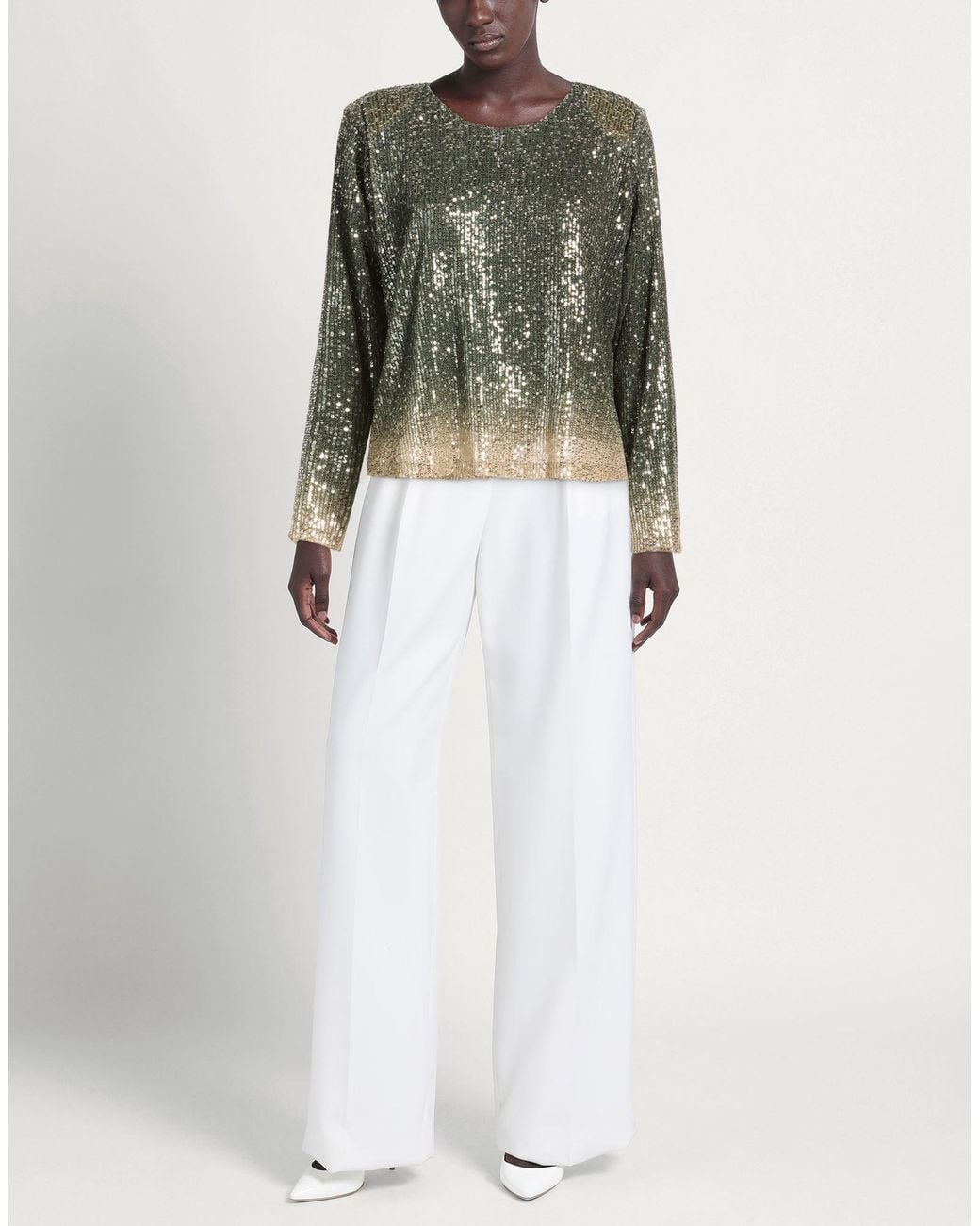 Top Shirtaporter de color Green