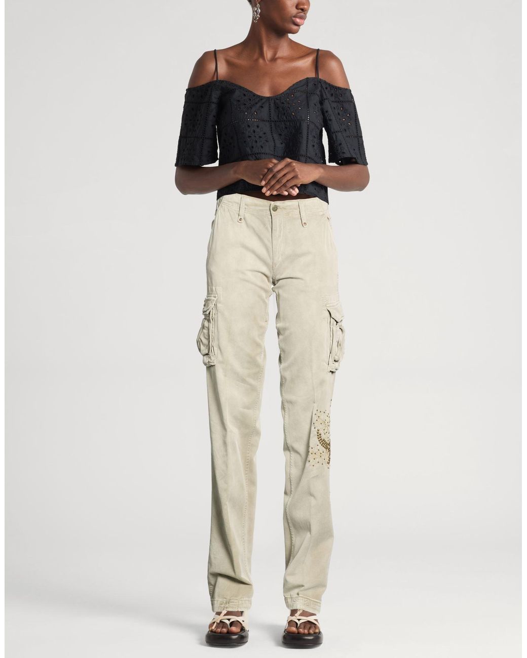 Mason's Natural Pants Cotton
