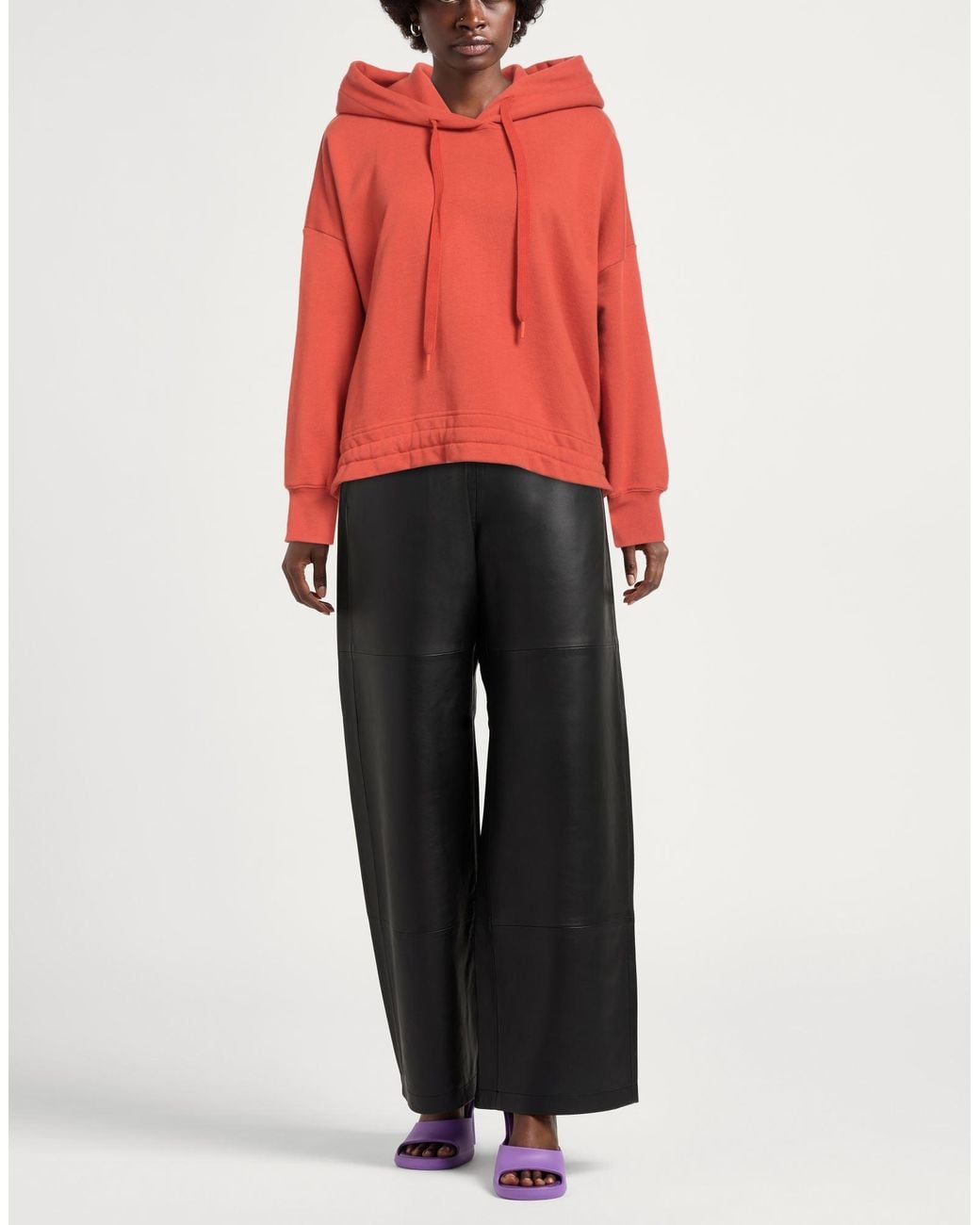 Dondup Red Sweatshirt Cotton