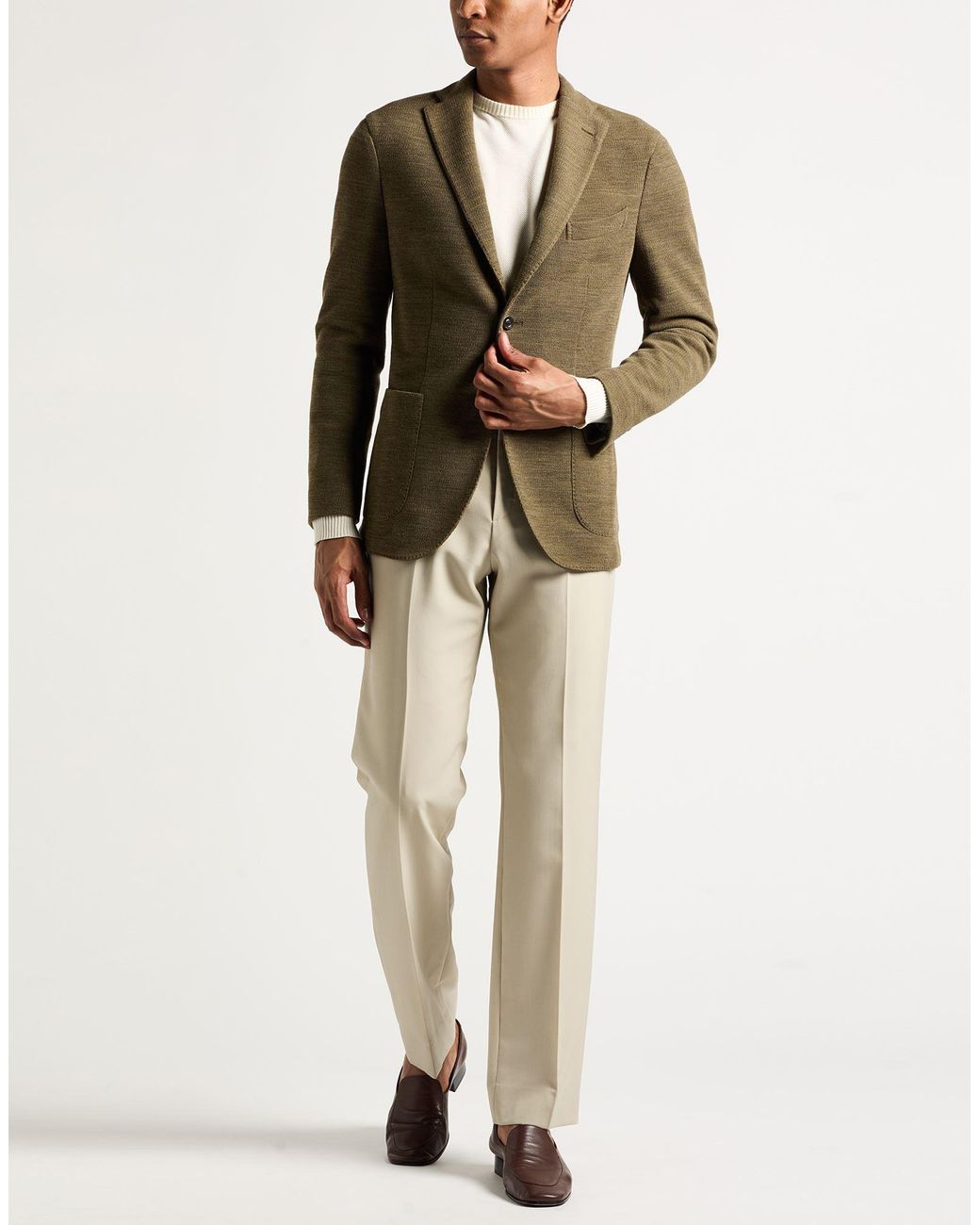 Boglioli Green Blazers for men