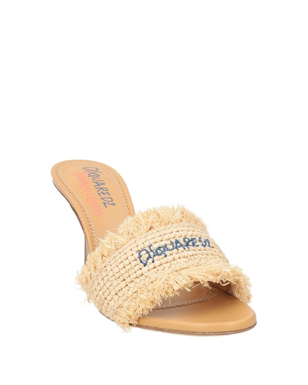 DSquared² Sandals Natural Raffia