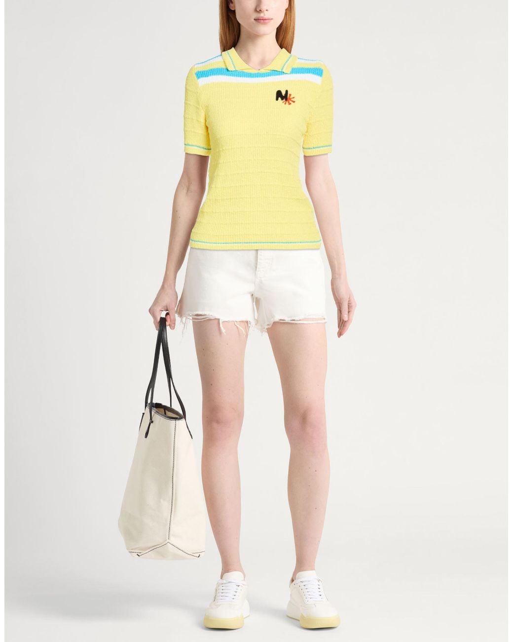 Pullover MSGM de color Yellow