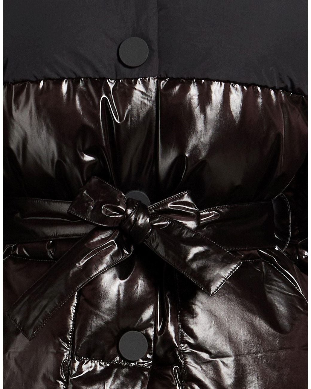 ARMANI EXCHANGE Black Puffer Polyamide