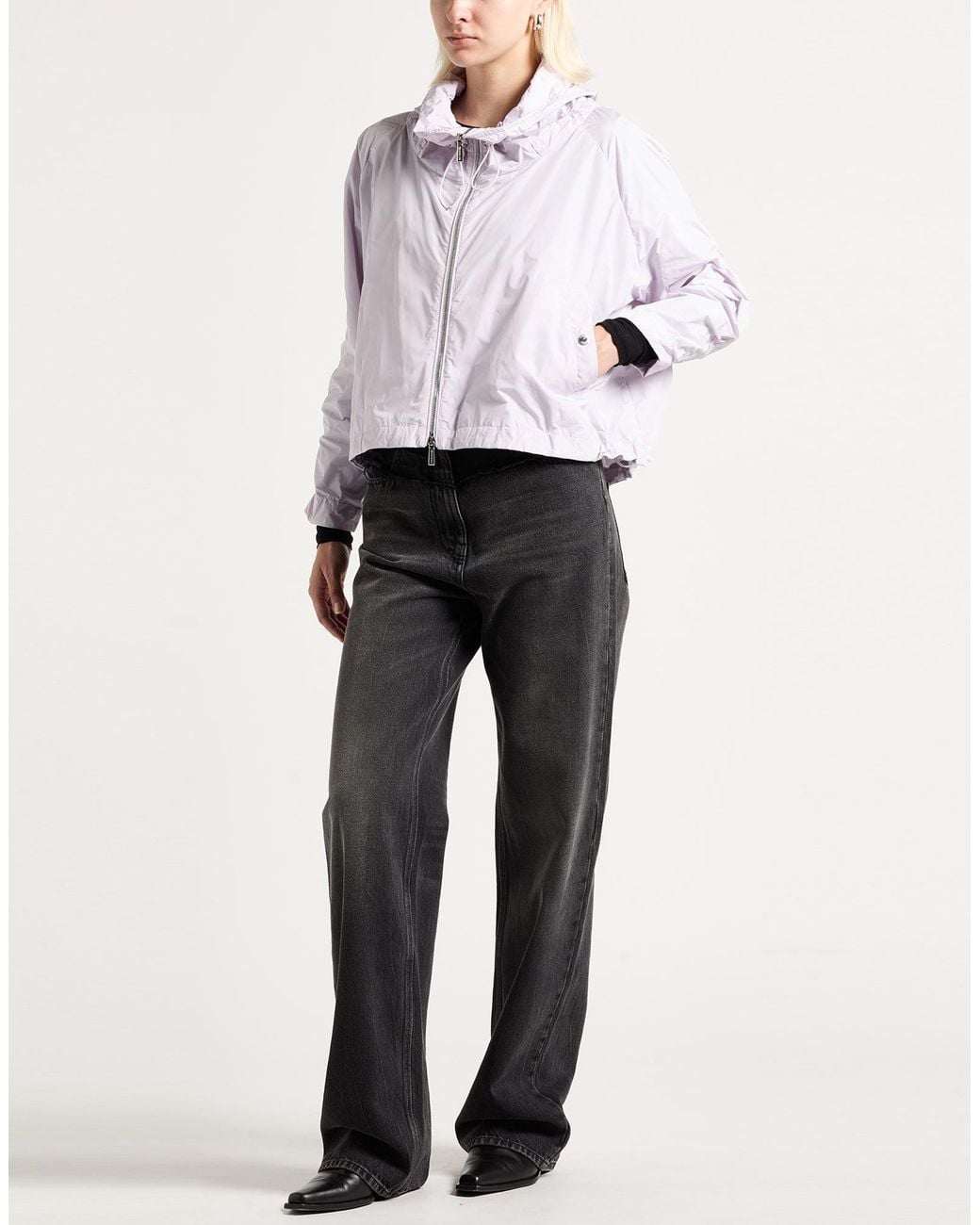 Moorer Pink Lilac Jacket Polyester
