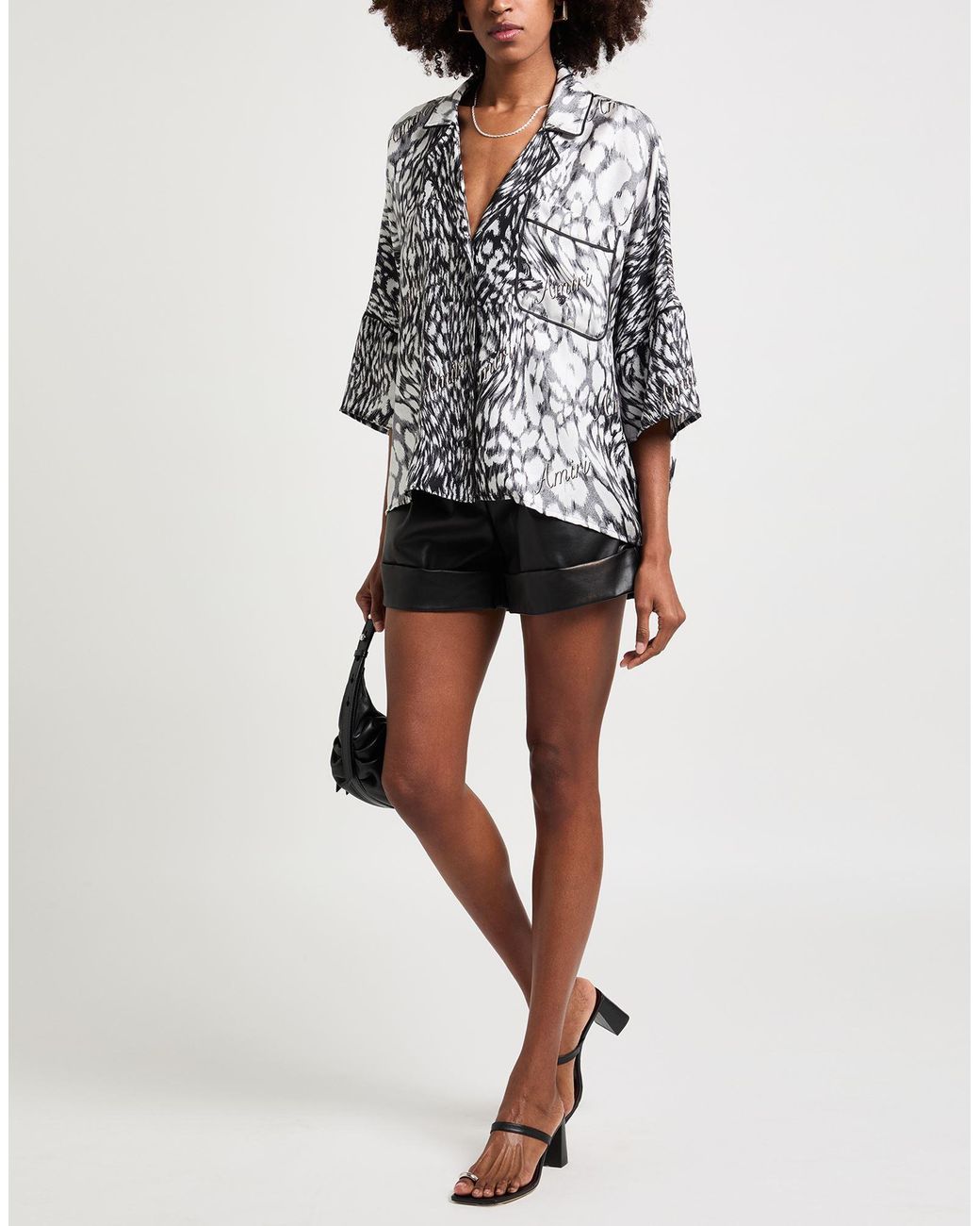 Amiri White Shirt Silk