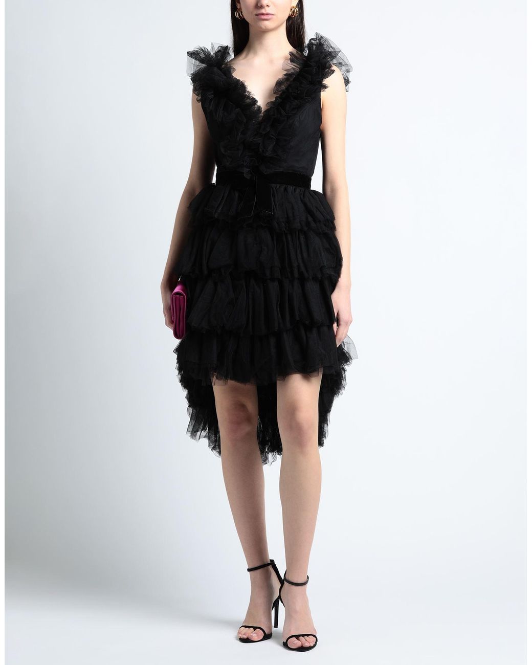 No Secrets Black Mini Dress