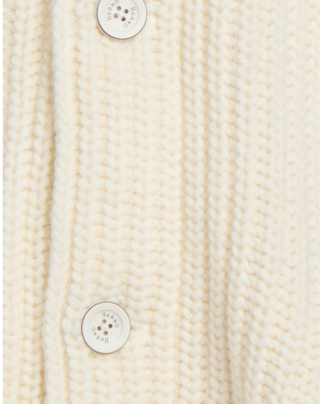 Herno Natural Cream Jacket Wool, Polyamide, Polyurethane for men
