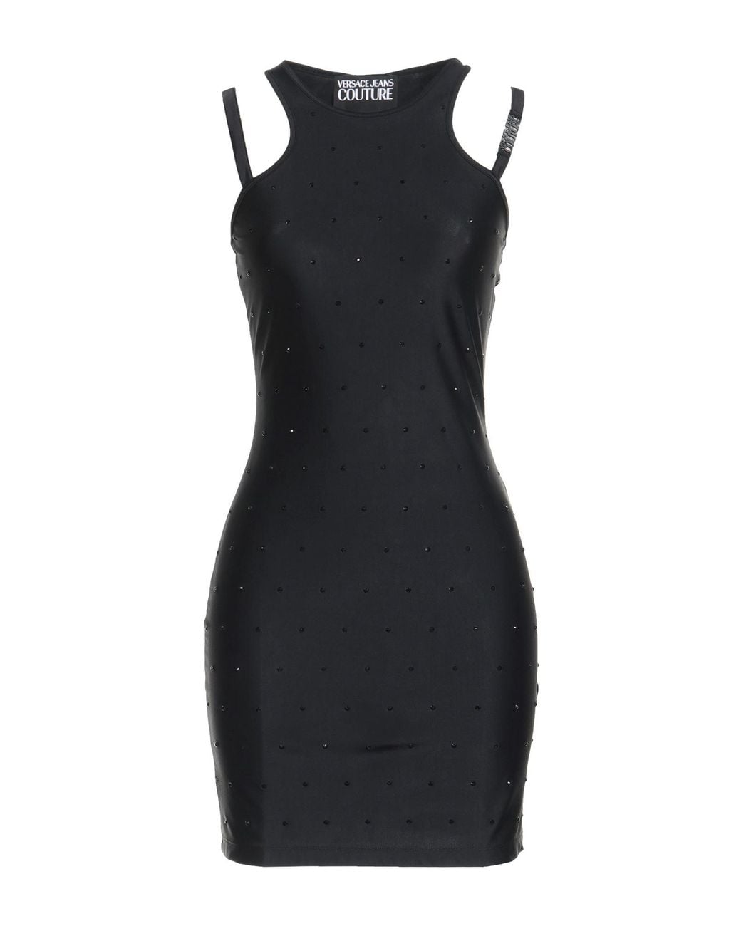 Versace Jeans Couture Black Mini Dress