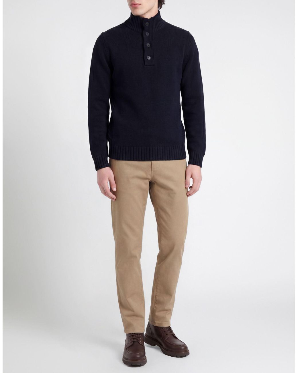 Pullover Alpha Studio de hombre de color Blue