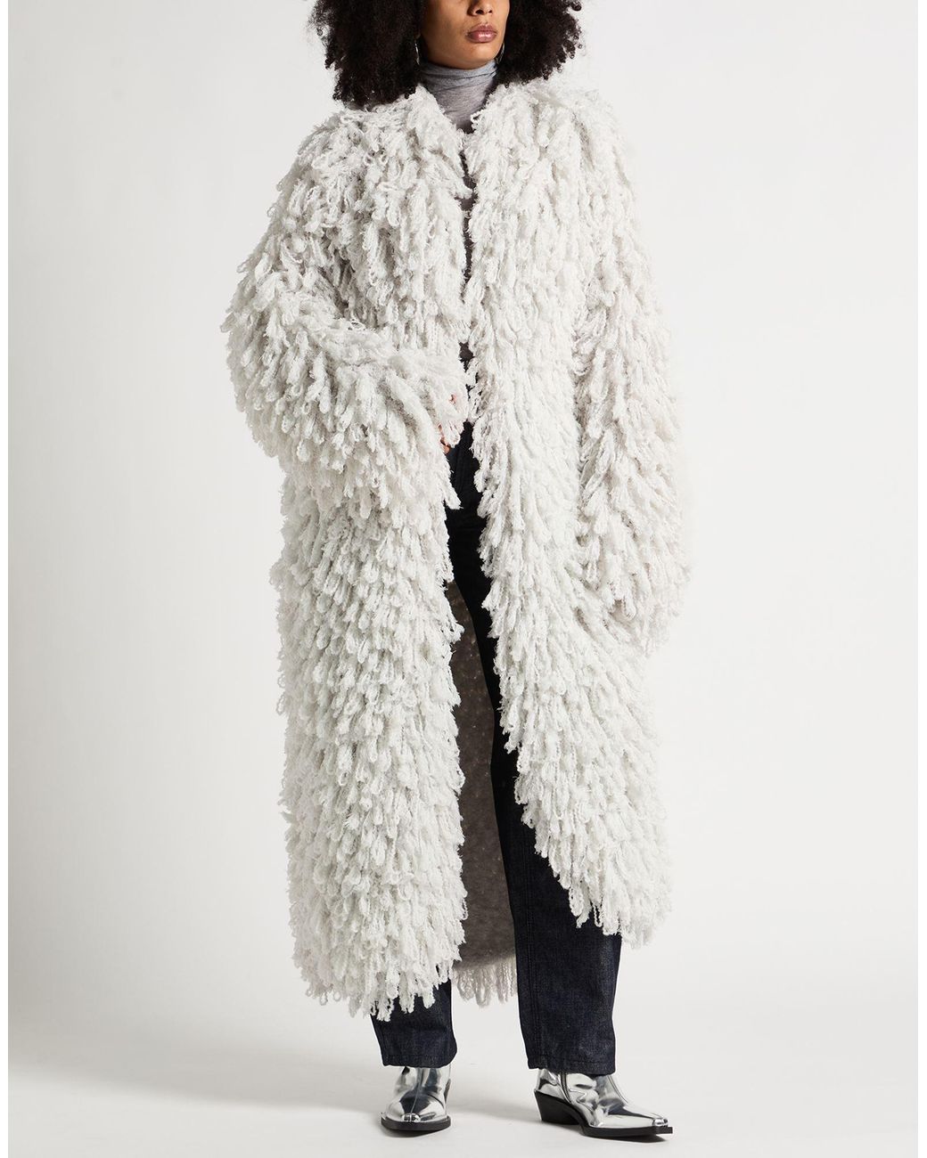 Gentry Portofino White Shearling & Teddy